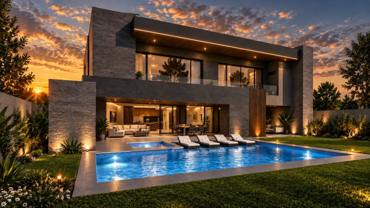 Residencia contemporánea diseñada por Zerho